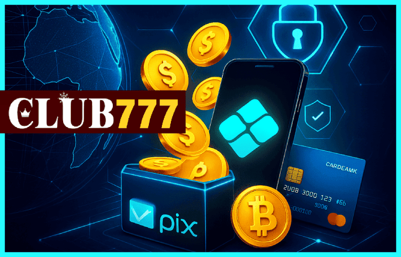 Passo a passo de instalação do CLUB777 app.