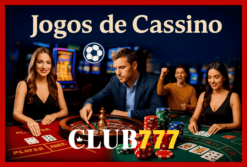 Imagem ilustrativa mostrando a plataforma CLUB777 com variedade de jogos online e provedores populares.