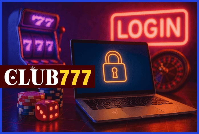 Passo a passo de registro e login na plataforma CLUB777